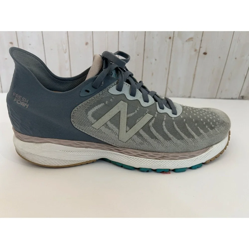 New Balance Fresh Foam X 860v Womens Sz 11 W Blue Gray Sneakers